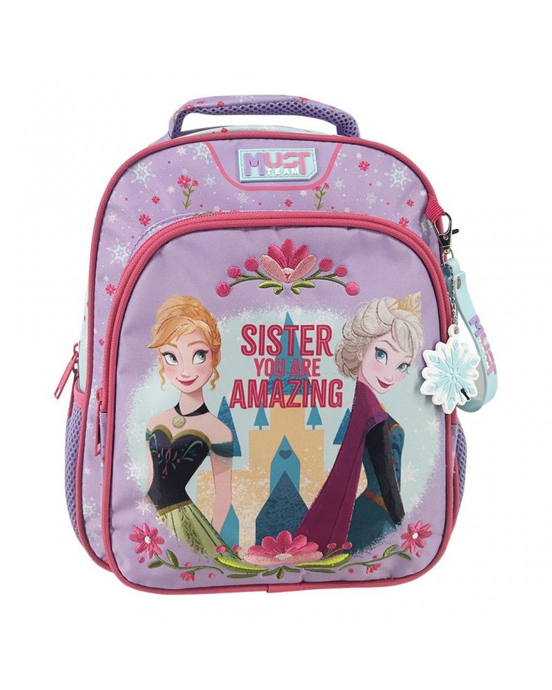 MUST TEAM ΣΑΚΙΔΙΟ ΝΗΠΙΟΥ 27Χ10Χ31ΕΚ 2ΘΗΚΕΣ FROZEN SISTER YOU ARE AMASZING (565797)
