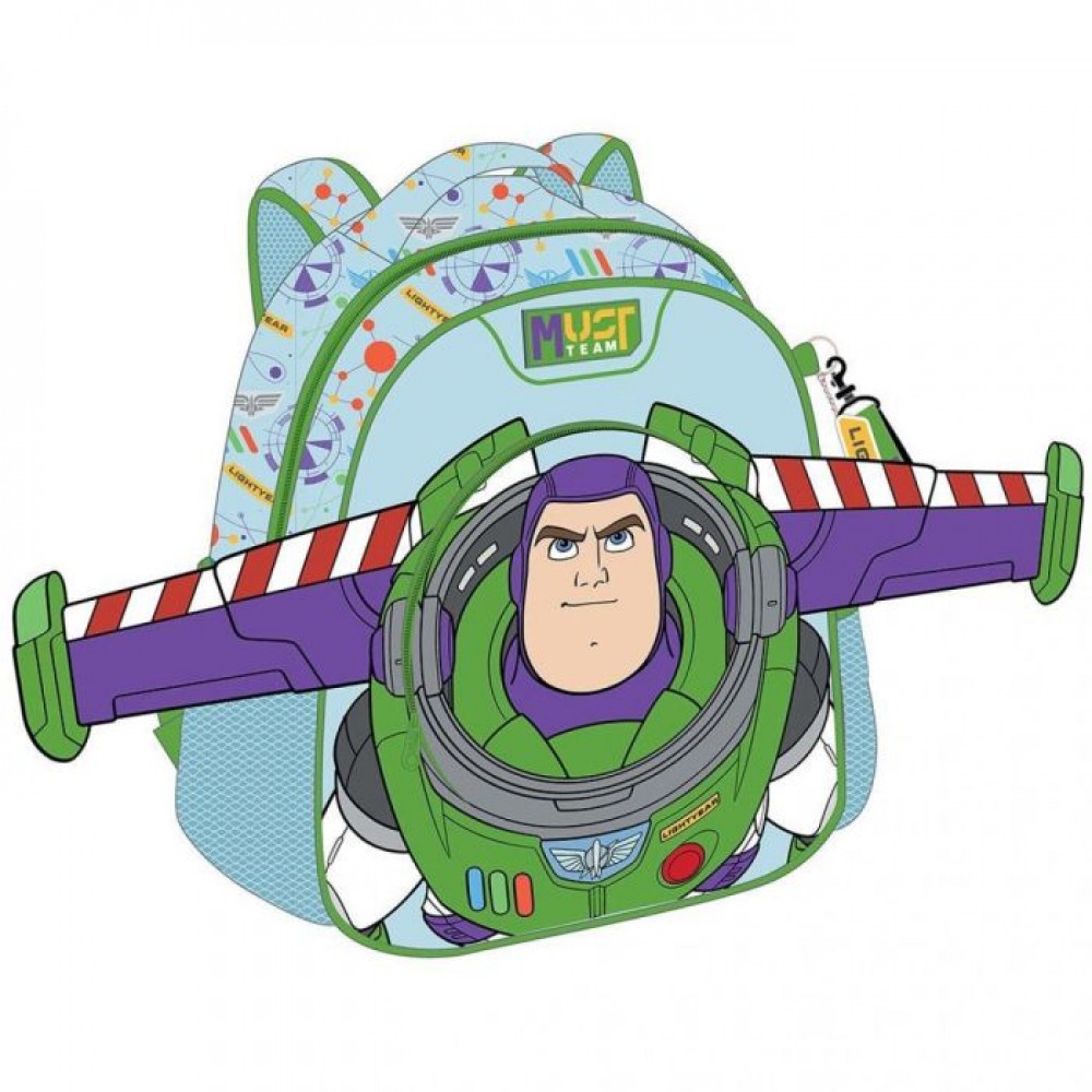 MUST TEAM ΣΑΚΙΔΙΟ ΝΗΠΙΟΥ 27Χ10Χ31ΕΚ 2ΘΗΚΕΣ BUZZ TOY STORY (565805)