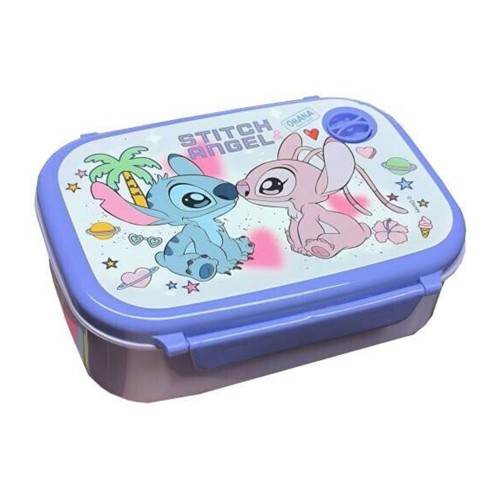 MUST TEAM STITCH & ANGEL ΣΕΤ ΦΑΓΗΤΟΔΟΧΕΙΟ PP 800ML & ΠΑΓΟΥΡΙ ΑΛΟΥΜΙΝΙΟΥ 500ML (565916)