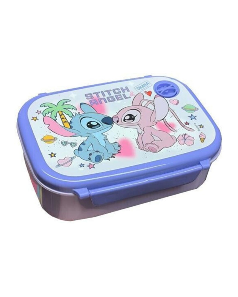 MUST TEAM STITCH & ANGEL ΣΕΤ ΦΑΓΗΤΟΔΟΧΕΙΟ PP 800ML & ΠΑΓΟΥΡΙ ΑΛΟΥΜΙΝΙΟΥ 500ML (565916)