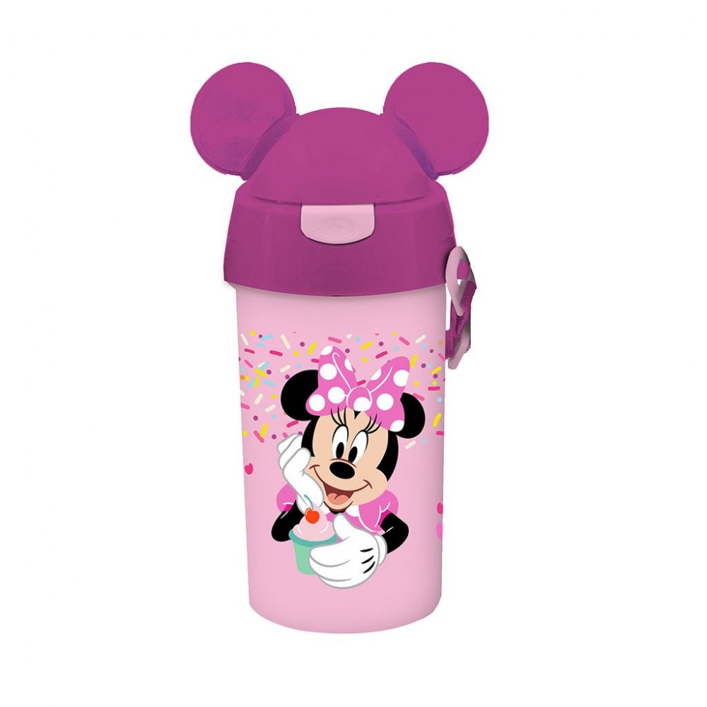 ΦΑΓΗΤΟΔΟΧΕΙΟ PP 800ML & ΠΑΓΟΥΡΙ PP 500ML ΣΕΤ MINNIE (565923)
