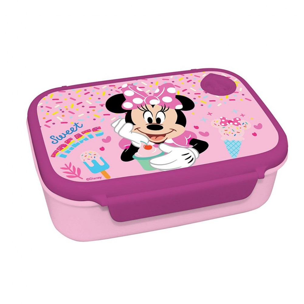 ΦΑΓΗΤΟΔΟΧΕΙΟ PP 800ML & ΠΑΓΟΥΡΙ PP 500ML ΣΕΤ MINNIE (565923)