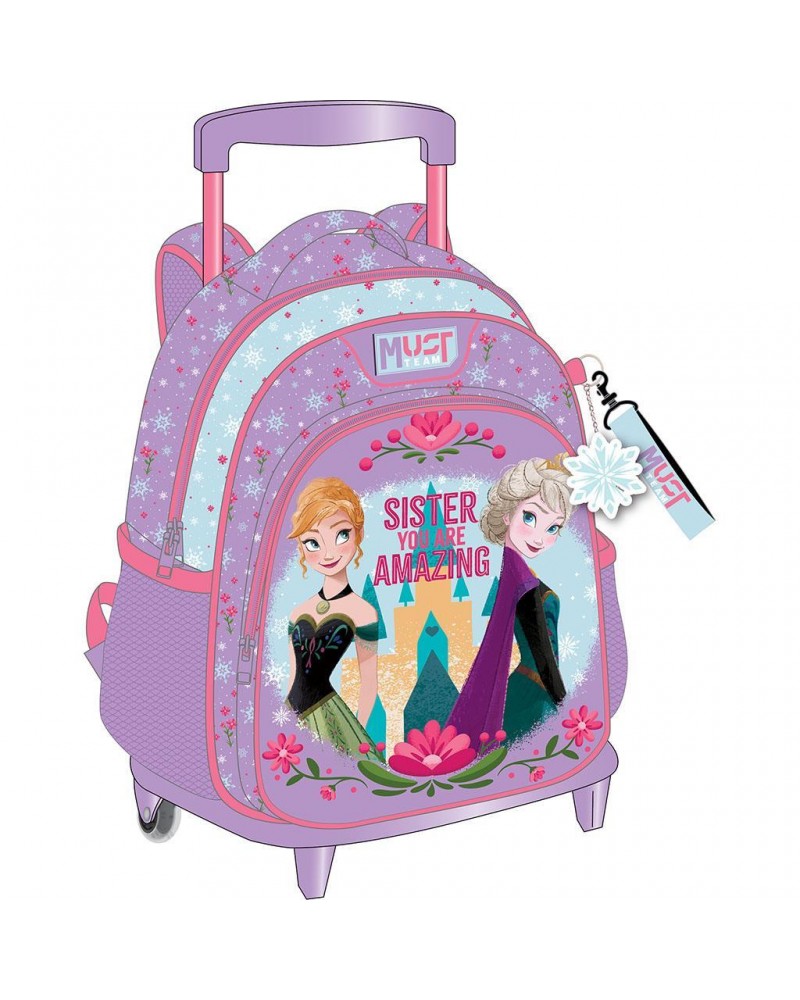 MUST TEAM TROLLEY ΝΗΠΙΟΥ 27Χ10Χ31ΕΚ 2ΘΗΚΕΣ FROZEN SISTER YOU ARE AMAZING(565968)