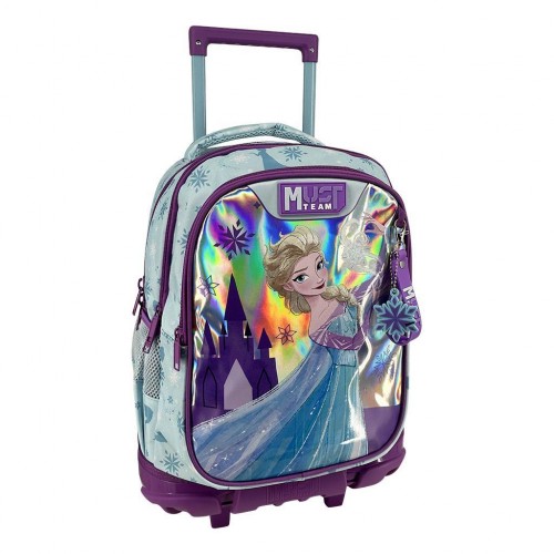 MUST TEAM TROLLEY ΣΧΟΛΙΚΟ 34Χ20Χ44ΕΚ 3ΘΗΚΕΣ FROZEN 2 (565982)