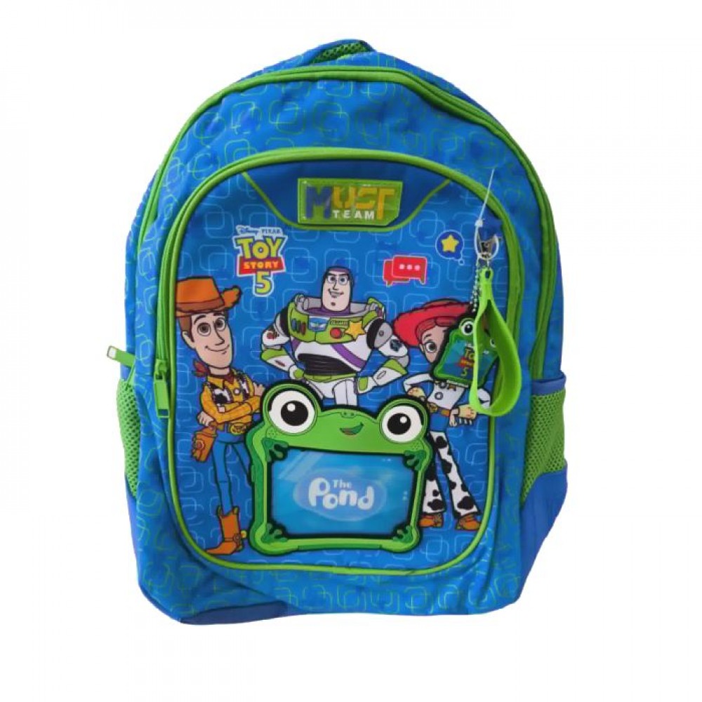 MUST TEAM ΣΑΚΙΔΙΟ ΣΧΟΛΙΚΟ 32Χ18Χ43ΕΚ 3ΘΗΚΕΣ TOY STORY (566025)