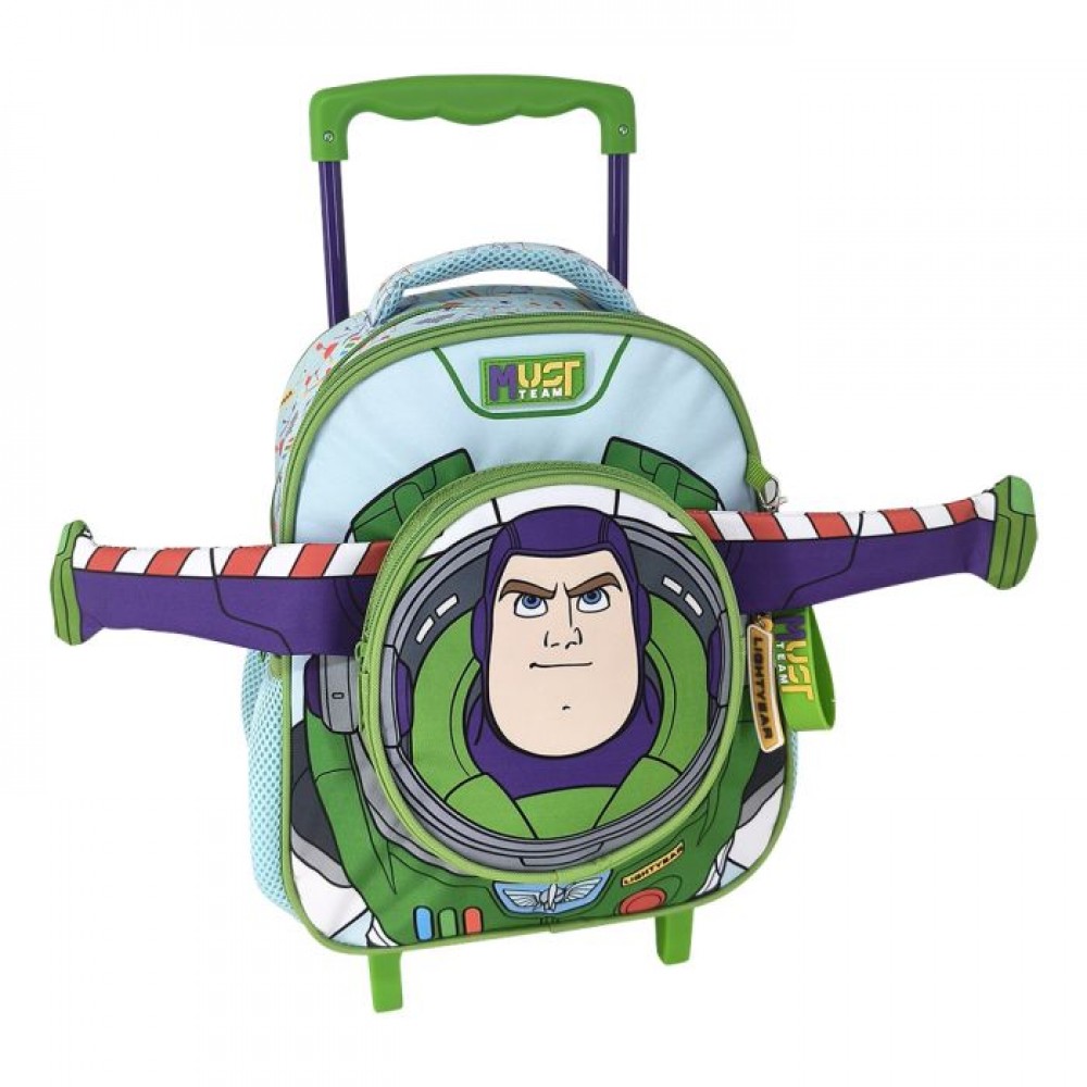 MUST TEAM TROLLEY ΝΗΠΙΟΥ 27Χ10Χ31ΕΚ 2ΘΗΚΕΣ TOY STORY BUZZ (566034)