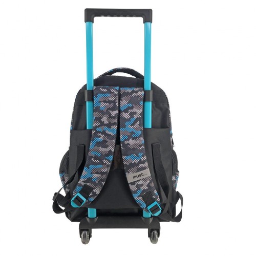 MUST TROLLEY ΔΗΜΟΤΙΚΟΥ 34X20X44ΕΚ ANIMAL PLANET WILD INSTINCT ΛΥΚΟΣ 3 ΘΗΚΕΣ (570867)