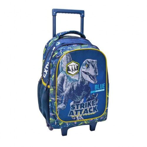 MUST TROLLEY ΔΗΜΟΤΙΚΟΥ 34Χ20Χ44 JURASSIC STRIKE ATTACK 3 ΘΗΚΕΣ (570918)