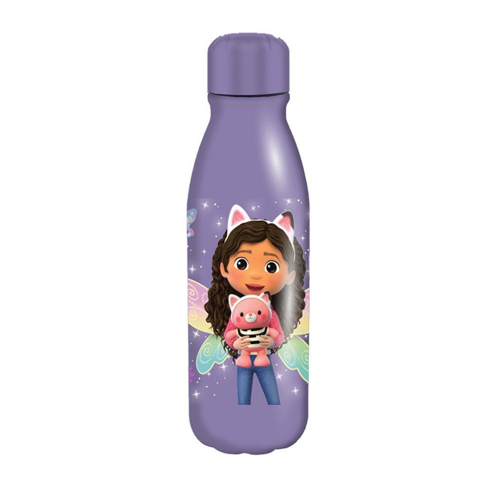 MUST TEAM ΣΕΤ ΦΑΓΗΤΟΔΟΧΕΙΟ PP 800ML & ΠΑΓΟΥΡΙ ΑΛΟΥΜΙΝΙΟΥ 500ML GABBY S DOLLHOUSE (574135)