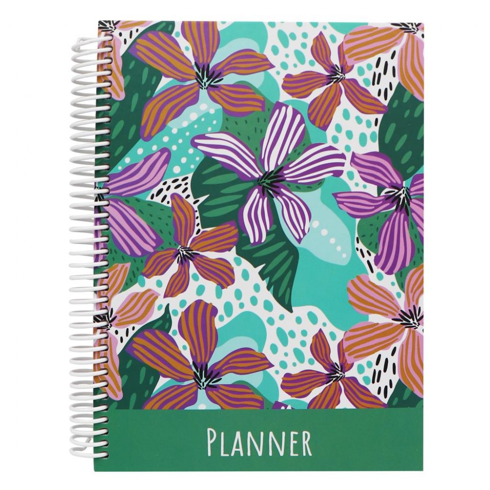 TESORO ΣΗΜΕΙΩΜΑΤΑΡΙΟ PLANNER 17X24CM 100Φ ΜΕ 4Φ ΑΥΤΟΚΟΛΛΗΤΑ 80G 6 ΣΧΕΔΙΑ (582346)