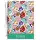 TESORO ΣΗΜΕΙΩΜΑΤΑΡΙΟ PLANNER 17X24CM 100Φ ΜΕ 4Φ ΑΥΤΟΚΟΛΛΗΤΑ 80G 6 ΣΧΕΔΙΑ (582346)