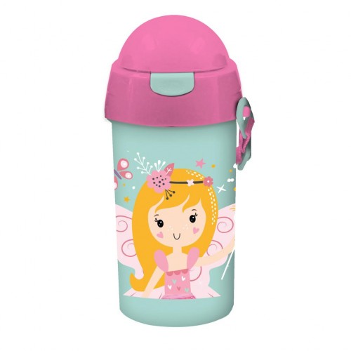 MUST ΠΛΑΣΤΙΚΟ ΠΑΓΟΥΡΙ 500ML ΜΕ ΚΑΛΑΜΑΚΙ Little Fairy (584882)