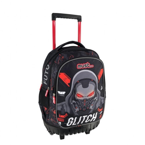 MUST TROLLEY ΔΗΜΟΤΙΚΟΥ 34X20X44ΕΚ GLITCH 3 ΘΗΚΕΣ (584971)