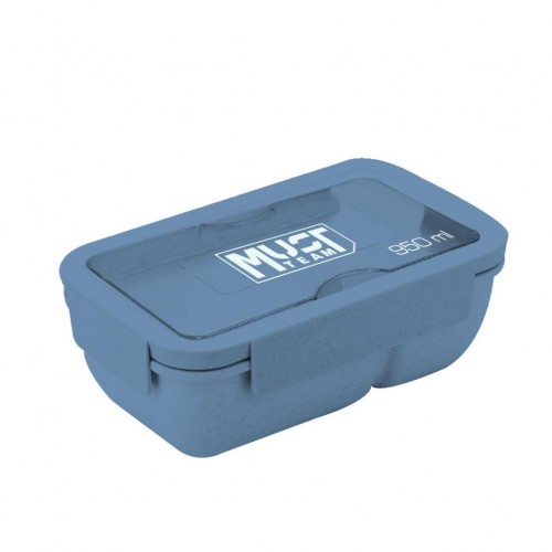MUST ΦΑΓΗΤΟΔΟΧΕΙΟ 950ML PP ΠΛΑΣΤΙΚΟ ΜΕ ΚΟΥΤΑΛΙ ΚΑΙ ΠΙΡΟΥΝΙ 20,8Χ13Χ7,6CM ΠΟΡΤΟΚΟΛΙ (585182)