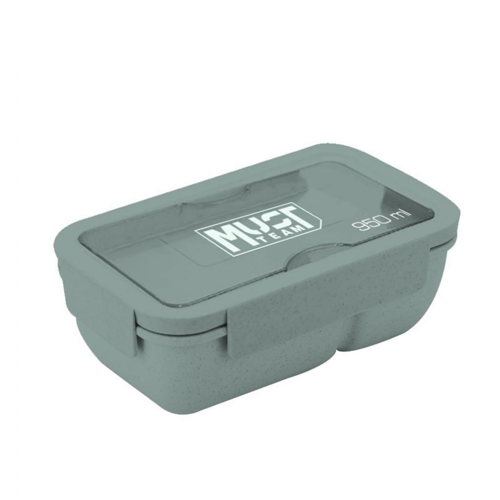 MUST ΦΑΓΗΤΟΔΟΧΕΙΟ 950ML PP ΠΛΑΣΤΙΚΟ ΜΕ ΚΟΥΤΑΛΙ ΚΑΙ ΠΙΡΟΥΝΙ 20,8Χ13Χ7,6CM ΠΡΑΣΙΝΟ (585182)
