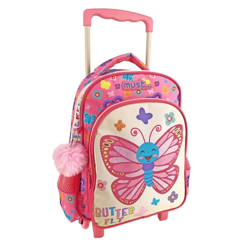 MUST TROLLEY ΝΗΠΙΟΥ 27Χ10Χ31 2ΘΗΚΕΣ BUTTERFLY (585510)