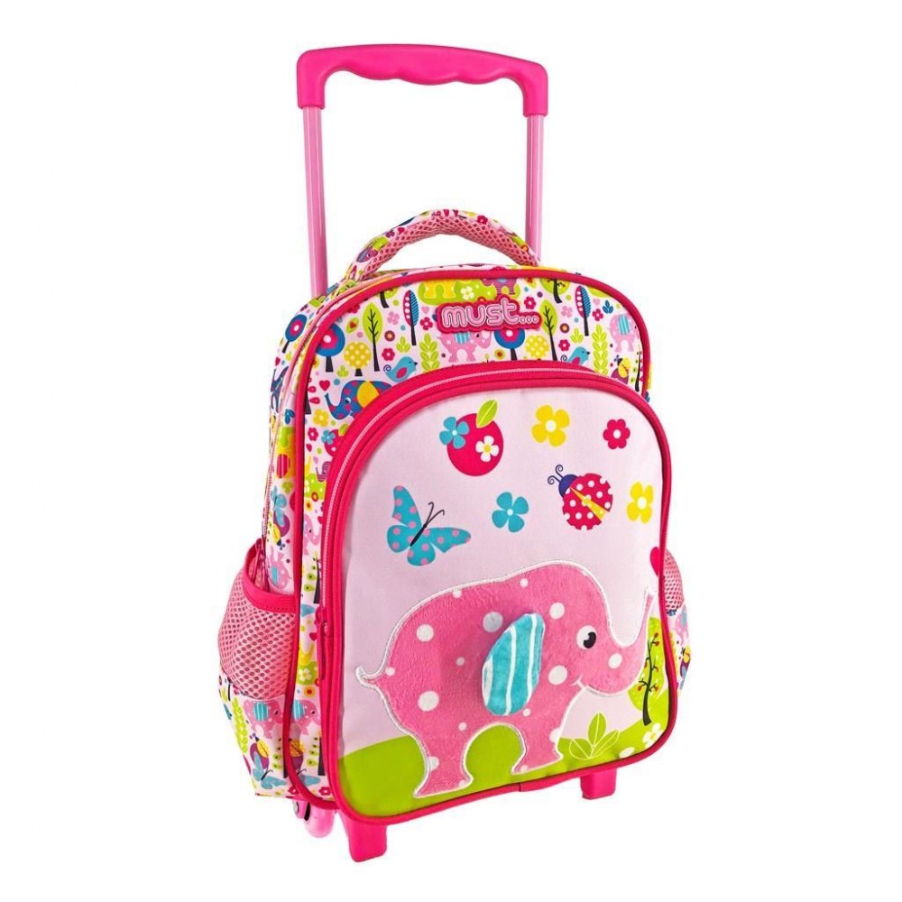 MUST TROLLEY ΝΗΠΙΟΥ 27Χ10Χ31 2ΘΗΚΕΣ CUTE ELEPHANT (585596)