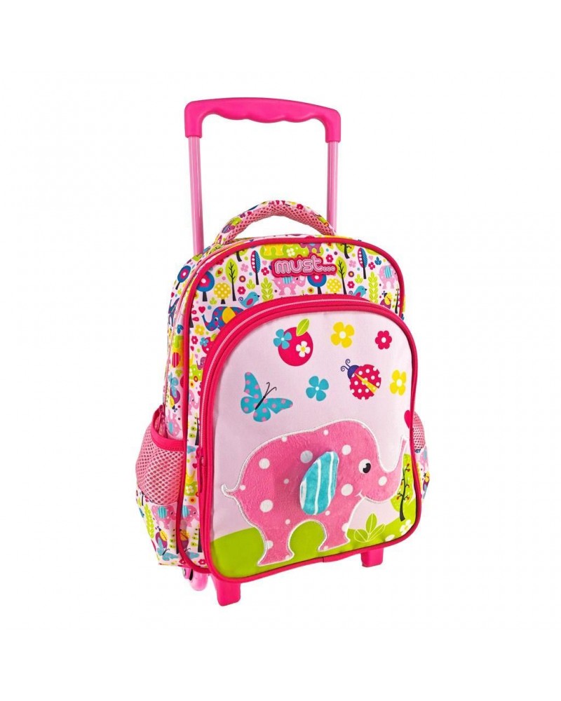 MUST TROLLEY ΝΗΠΙΟΥ 27Χ10Χ31 2ΘΗΚΕΣ CUTE ELEPHANT (585596)