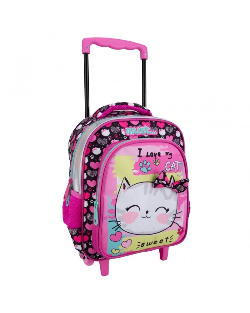 MUST TROLLEY ΝΗΠΙΟΥ 27Χ10Χ31 2ΘΗΚΕΣ CUTE CAT (585866)