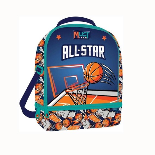 MUST ΤΣΑΝΤΑΚΙ ΦΑΓΗΤΟΥ 22X16X28 ΙΣΟΘΕΡΜΙΚΟ BASKETBALL (586178)