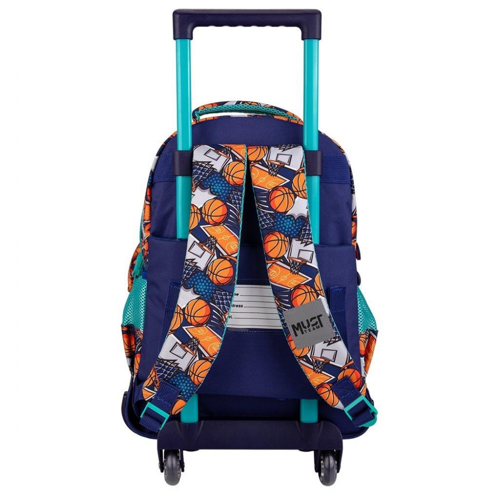 MUST TROLLEY ΔΗΜΟΤΙΚΟΥ 34Χ20Χ44 3ΘΗΚΕΣ BASKETBALL (586187)