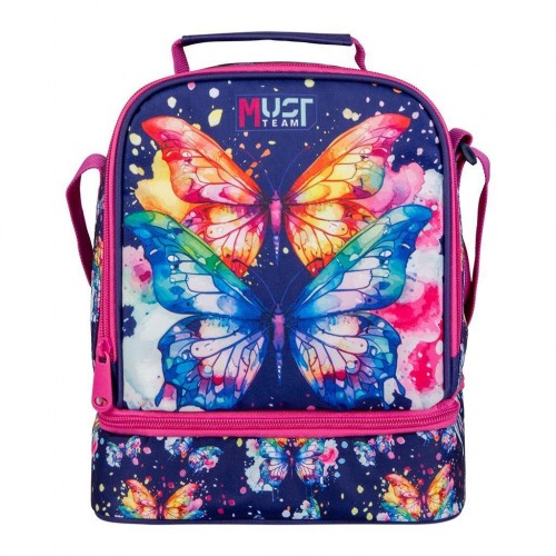 MUST ΤΣΑΝΤΑΚΙ ΦΑΓΗΤΟΥ 22X16X28 ΙΣΟΘΕΡΜΙΚΟ BUTTERFLY (586193)