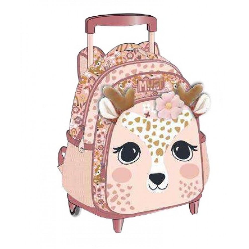 MUST TROLLEY ΝΗΠΙΟΥ 27Χ10Χ31 2ΘΗΚΕΣ CUTE DEER (586213)