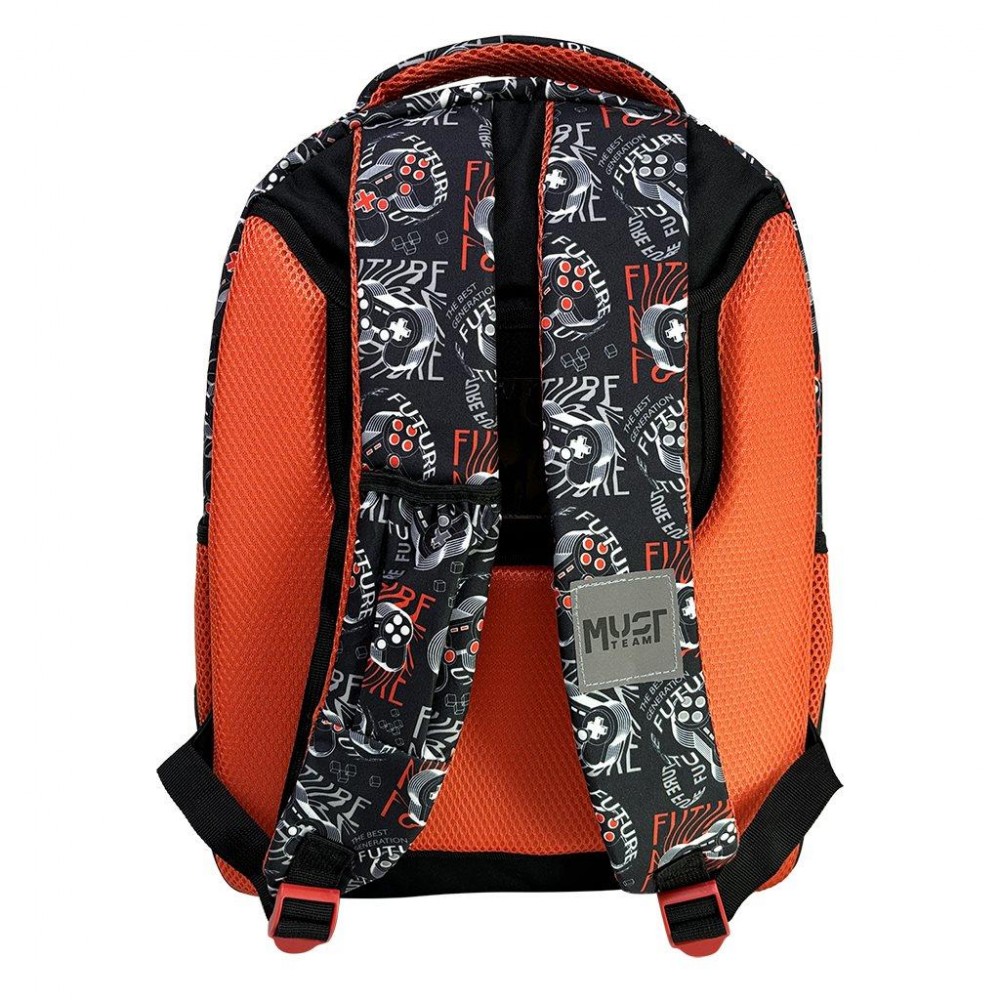 MUST ΣΑΚΙΔΙΟ ΔΗΜΟΤΙΚΟΥ 32X18X43 3ΘΗΚΕΣ GAMER (586241)