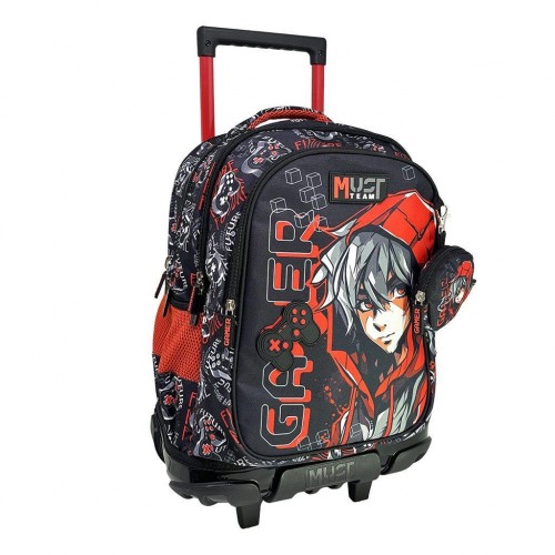 MUST TROLLEY ΔΗΜΟΤΙΚΟΥ 34Χ20Χ44 3ΘΗΚΕΣ GAMER (586244)