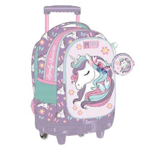 MUST TROLLEY ΔΗΜΟΤΙΚΟΥ 34Χ20Χ44 3ΘΗΚΕΣ LOVELY UNICORN (586284)