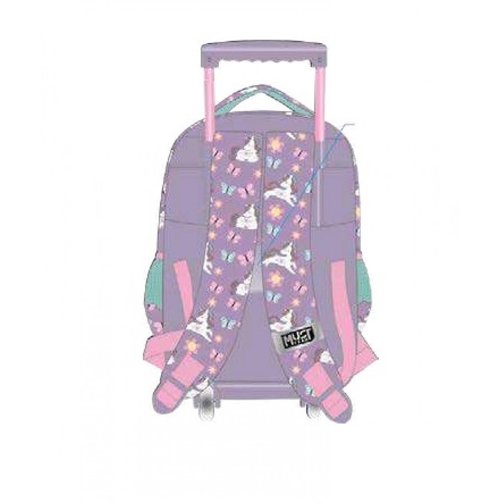 MUST TROLLEY ΔΗΜΟΤΙΚΟΥ 34Χ20Χ44 3ΘΗΚΕΣ LOVELY UNICORN (586284)