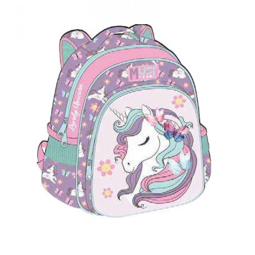 MUST ΣΑΚΙΔΙΟ ΝΗΠΙΟΥ 27Χ10Χ31 2ΘΗΚΕΣ LOVELY UNICORN (586289)