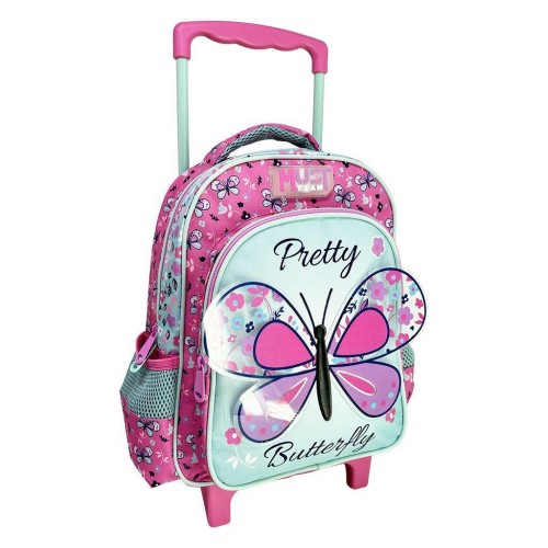 MUST TROLLEY ΝΗΠΙΟΥ 27Χ10Χ31 2ΘΗΚΕΣ PRETTY BUTTERFLY (586300)