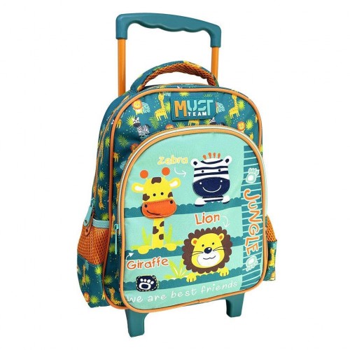 MUST TROLLEY ΝΗΠΙΟΥ 27Χ10Χ31 2ΘΗΚΕΣ JUNGLE ANIMALS (586313)