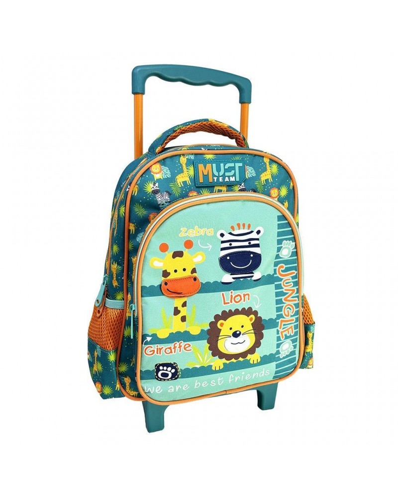 MUST TROLLEY ΝΗΠΙΟΥ 27Χ10Χ31 2ΘΗΚΕΣ JUNGLE ANIMALS (586313)