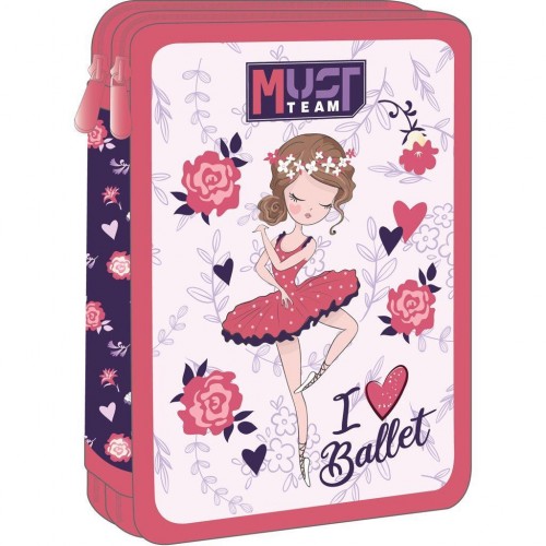 MUST ΚΑΣΕΤΙΝΑ ΔΙΠΛΗ ΓΕΜΑΤΗ 15X5X21 I LOVE BALLET (586318)