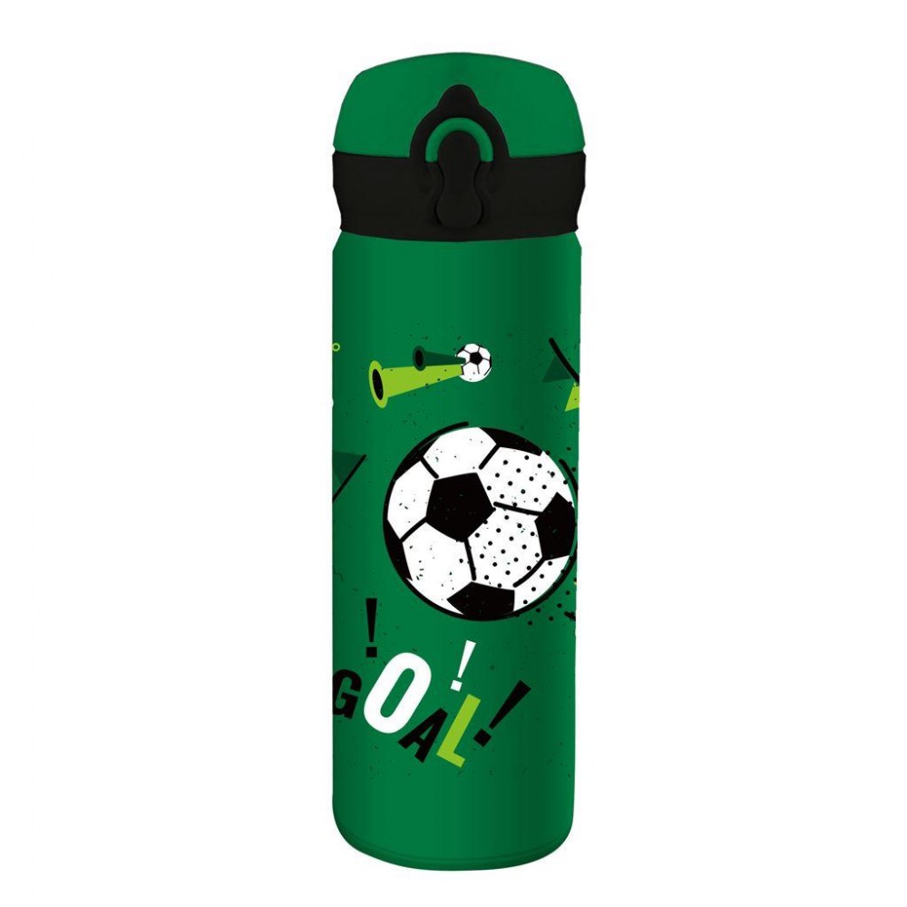 MUST TEAM ΠΑΓΟΥΡΙ ΑΝΟΞΕΙΔΩΤΟ ΘΕΡΜΟΣ 500ML ΜΕ ΚΑΛΑΜΑΚΙ 8Χ22ΕΚ Ποδόσφαιρο (586452)