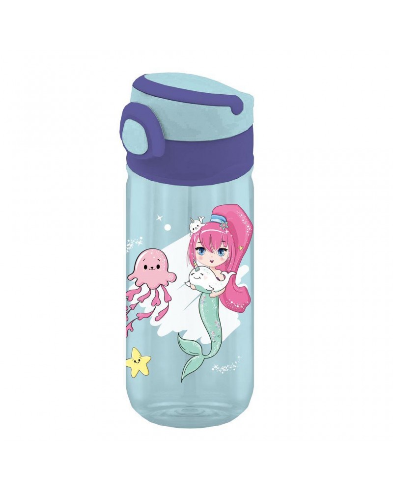 MUST ΣΕΤ ΦΑΓΗΤΟΥ ΦΑΓΗΤΟΔΟΧΕΙΟ PP ΠΛΑΣΤΙΚΟ 800ML & ΠΑΓΟΥΡΙ PP 500ML MERMAID TIME (586467)