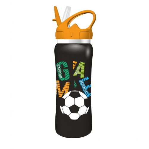 MUST ΣΕΤ ΦΑΓΗΤΟΥ ΦΑΓΗΤΟΔΟΧΕΙΟ PP ΠΛΑΣΤΙΚΟ 800ML & ΠΑΓΟΥΡΙ ΑΝΟΞΕΙΔΩΤΟ 500ML GAME ON (586468)