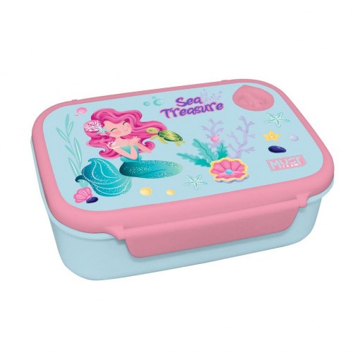 MUST ΦΑΓΗΤΟΔΟΧΕΙΟ 800ML PP ΠΛΑΣΤΙΚΟ 18Χ13X6CM MERMAID TIME (586473)