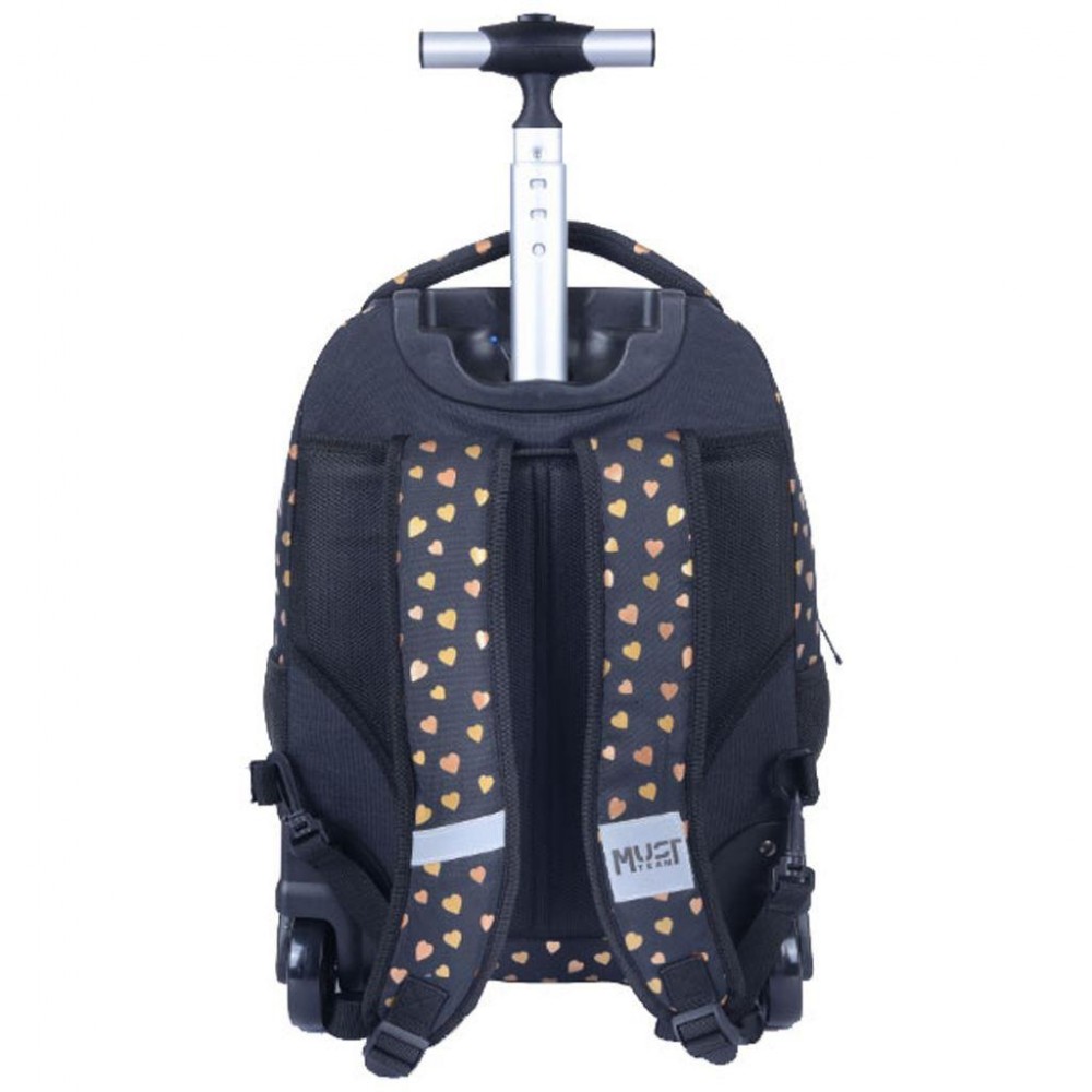 MUST TROLLEY ΔΗΜΟΤΙΚΟΥ 32Χ18Χ44 3ΘΗΚΕΣ GOLD BUTTERFLY (586522)