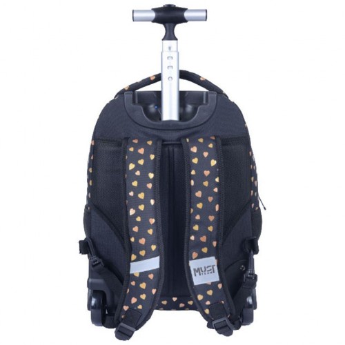 MUST TROLLEY ΔΗΜΟΤΙΚΟΥ 32Χ18Χ44 3ΘΗΚΕΣ GOLD BUTTERFLY (586522)