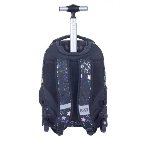 MUST TROLLEY ΔΗΜΟΤΙΚΟΥ 32Χ18Χ44 3ΘΗΚΕΣ HOLOGRAM STARS (586524)