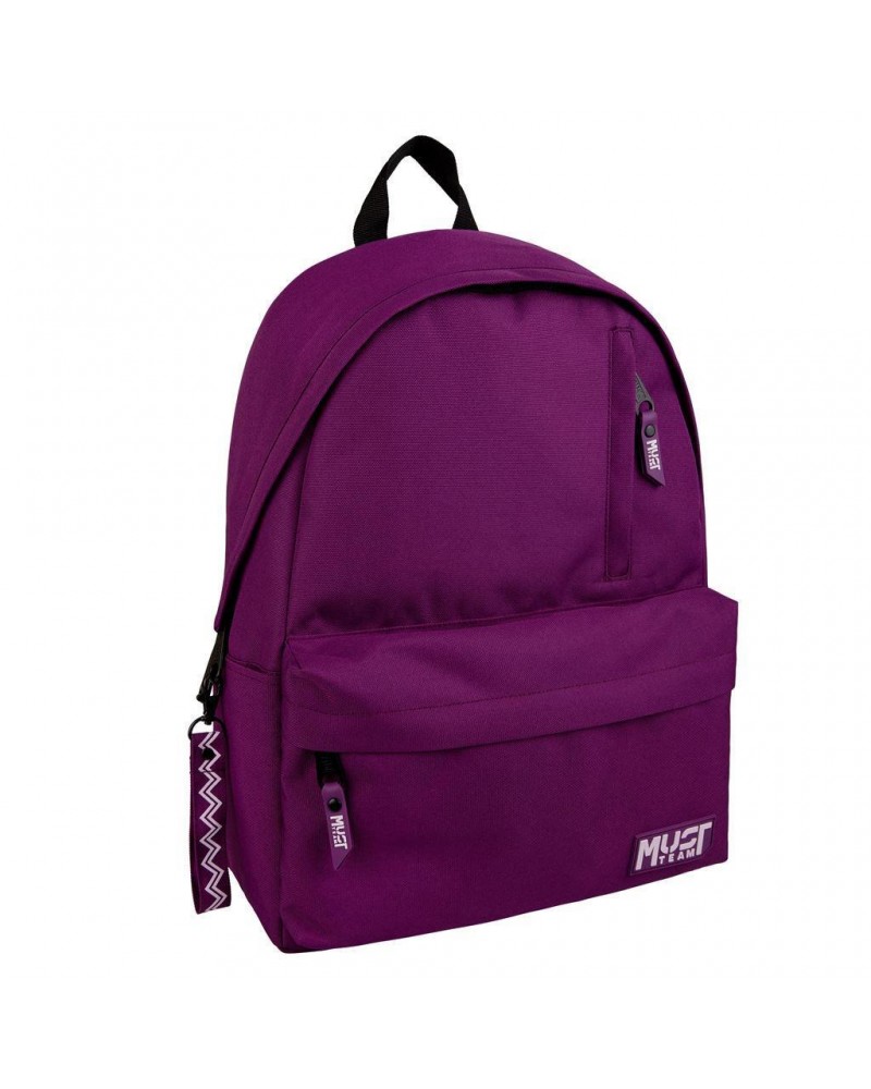 MUST ΣΑΚΙΔΙΟ MONOCHROME CLASSIC 32Χ17Χ42 1 ΚΕΝΤΡΙΚΗ ΘΗΚΗ ΒΙΟΛΕΤΙ ΜΕ ΛΙΛΑ (586674)