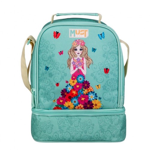 MUST ΤΣΑΝΤΑΚΙ ΦΑΓΗΤΟΥ 22X16X28 ΙΣΟΘΕΡΜΙΚΟ FLOWER DRESS (586756)