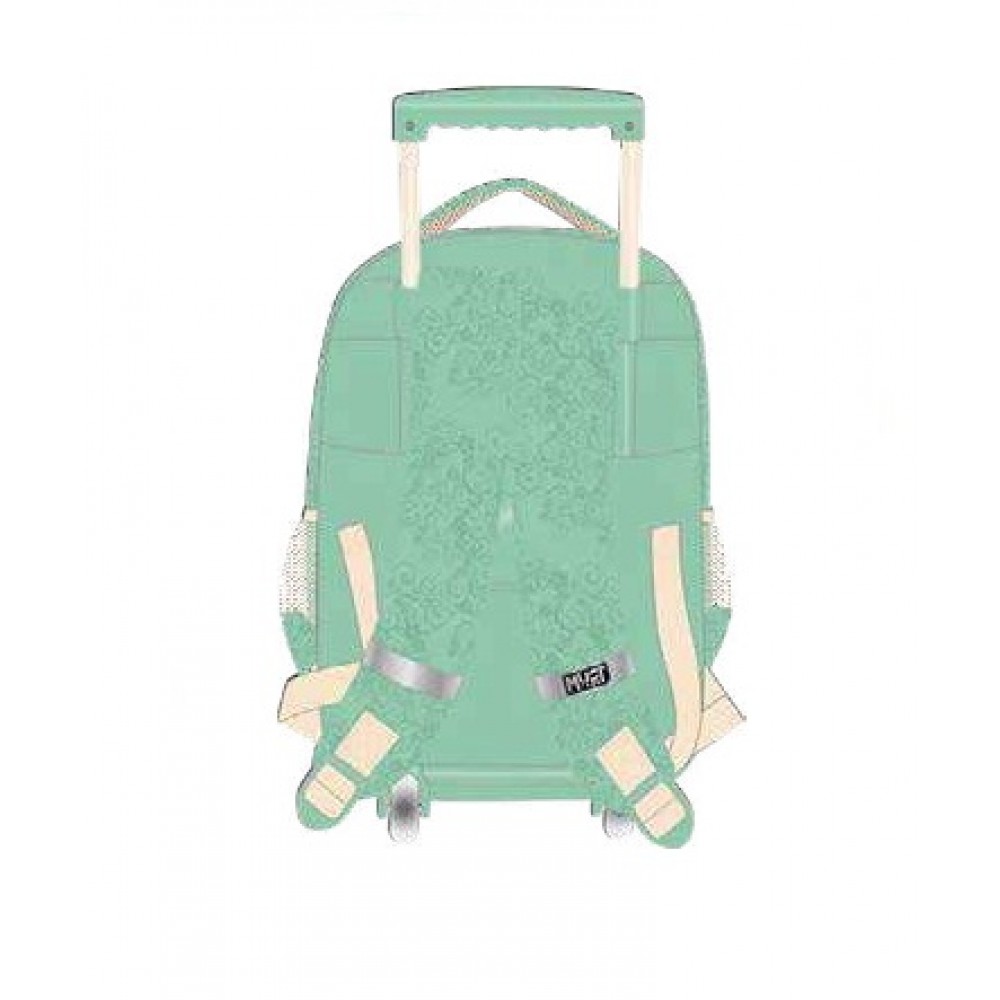 MUST TROLLEY ΔΗΜΟΤΙΚΟΥ 34Χ20Χ44 3ΘΗΚΕΣ FLOWER DRESS (586786)