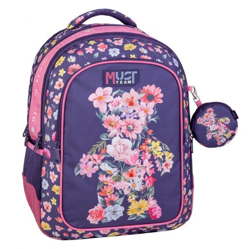 MUST ΣΑΚΙΔΙΟ ΔΗΜΟΤΙΚΟΥ 32Χ26Χ43 4ΘΗΚΕΣ FLOWER BEAR (586789)
