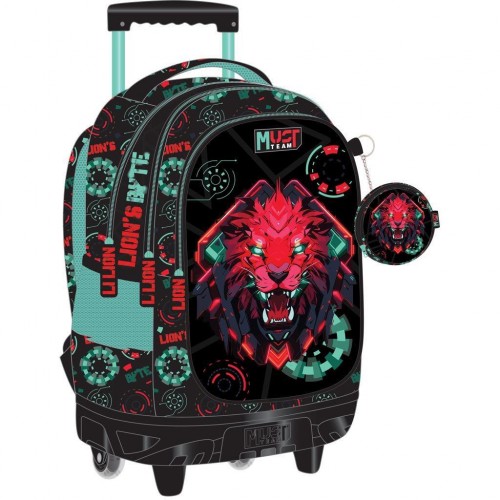 MUST TROLLEY ΔΗΜΟΤΙΚΟΥ 34Χ20Χ44 3ΘΗΚΕΣ LION BYTE (586803)