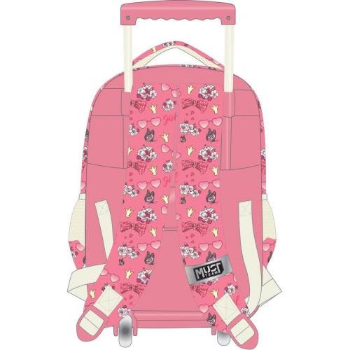 MUST TROLLEY ΔΗΜΟΤΙΚΟΥ 34Χ20Χ44 3ΘΗΚΕΣ PRETTY GIRL (586809)