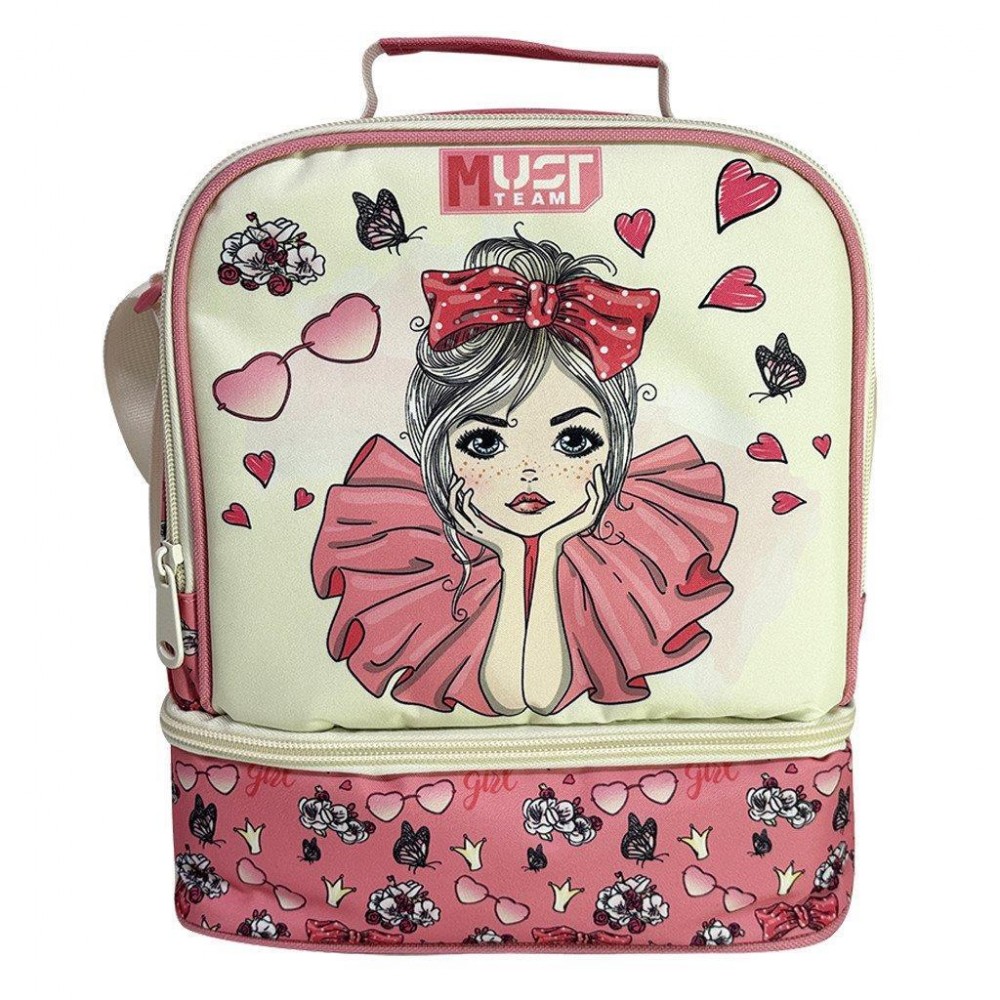 MUST ΤΣΑΝΤΑΚΙ ΦΑΓΗΤΟΥ 22X16X28 ΙΣΟΘΕΡΜΙΚΟ PRETTY GIRL (586826)